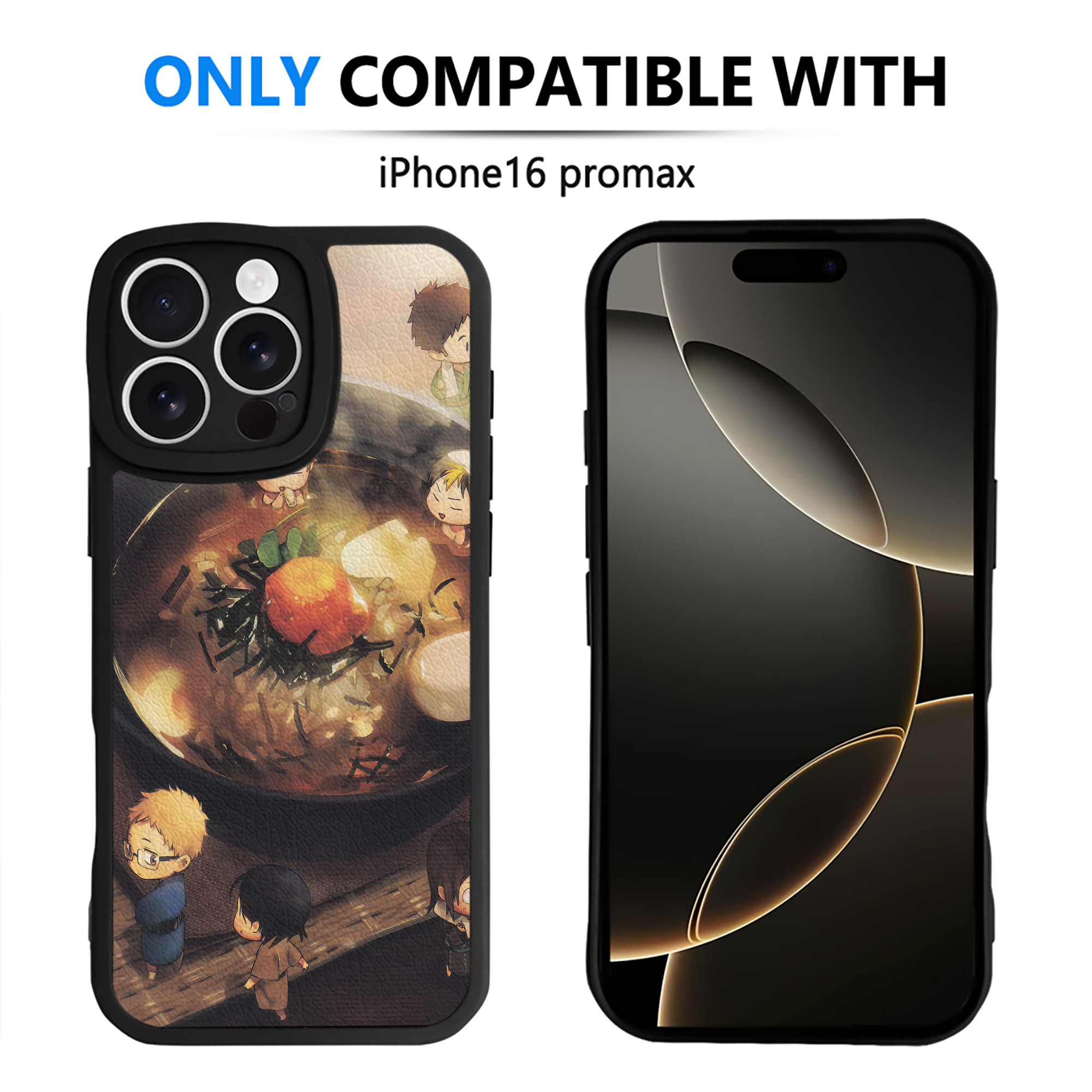 （画像用） ハイキュー!! Haikyu!! 【iPhone 16シリーズ対応】シリコンスマホケース（レザー調） 材質：シリコン